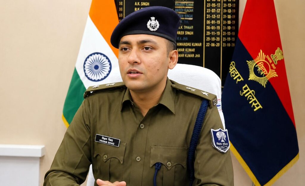 विक्रम सिहाग बनाए गए सहरसा पुलिस अधीक्षक